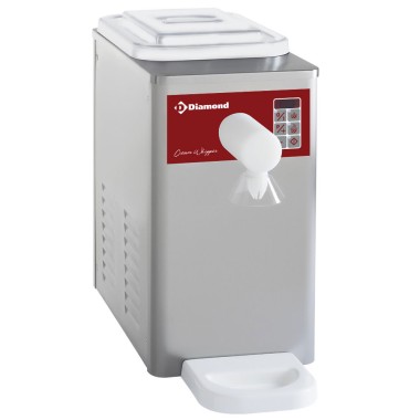 DIAMOND - Machine réfrigérée à chantilly en inox - cuve 5 litres 300 l/h