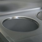 DIAMOND - Friteuse gaz heavy duty -   2 cuves rondes - mécanique