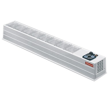 DIAMOND - Structure frigorifique 8x gn 1/6 h150 mm