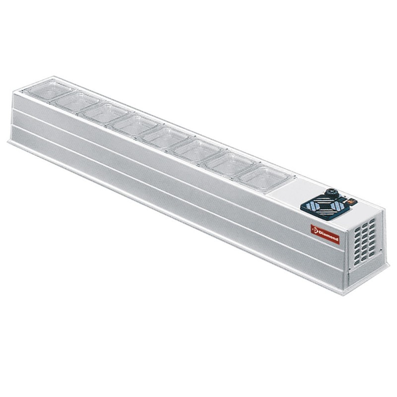 DIAMOND - Structure frigorifique 8x gn 1/6 h150 mm