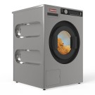 DIAMOND - Laveuse - essoreuse "inox-titanium" - avec pompe de décharge 8 kg