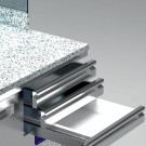 DIAMOND - Table frigo pizzeria - 3 portes en 600x400 - 3 tiroirs neutres en 600x400 - structure réfrigérée 8x GN1/4