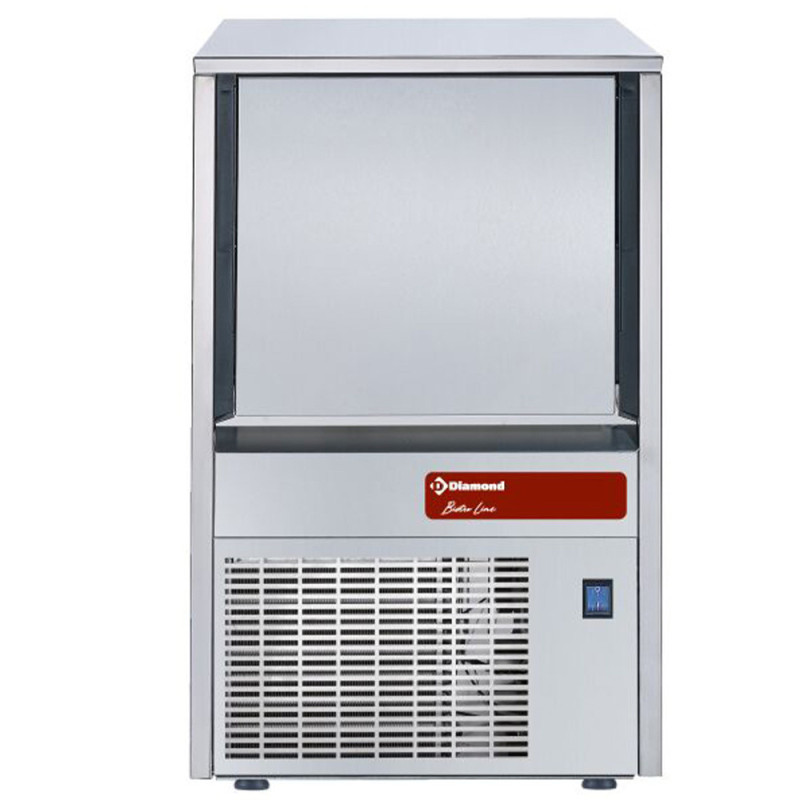 DIAMOND - Machine à glaçons creux 22 kg avec réserve 9 kg
