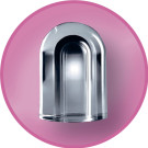 DIAMOND - Machine à glaçons creux 22 kg avec réserve 9 kg