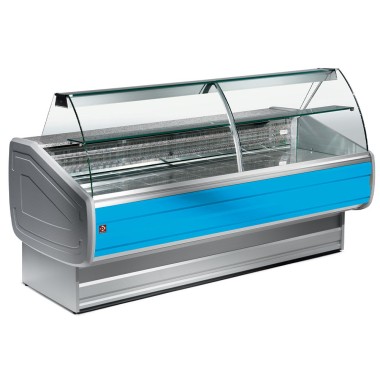 DIAMOND - Comptoir-vitrine réfrigéré à viter bombée