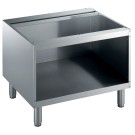 DIAMOND - Soubassement ouvert, 800 mm, inox aisi 304