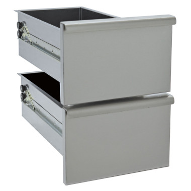 DIAMOND - Kit bloc de 2 tiroirs, soubassement 300 mm