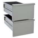 DIAMOND - Kit bloc de 2 tiroirs, soubassement 600 mm
