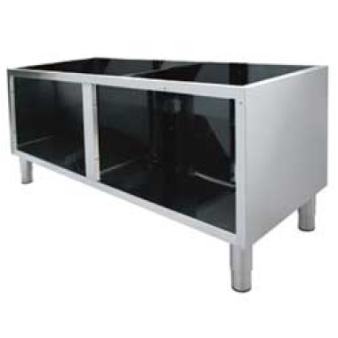 DIAMOND - Soubassement ouvert en acier inox aisi 304