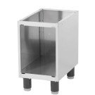 DIAMOND - Meuble support inox 330 mm (sans portes)