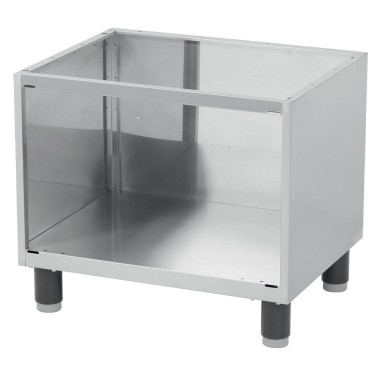 DIAMOND - Meuble support inox 660 mm (sans portes)