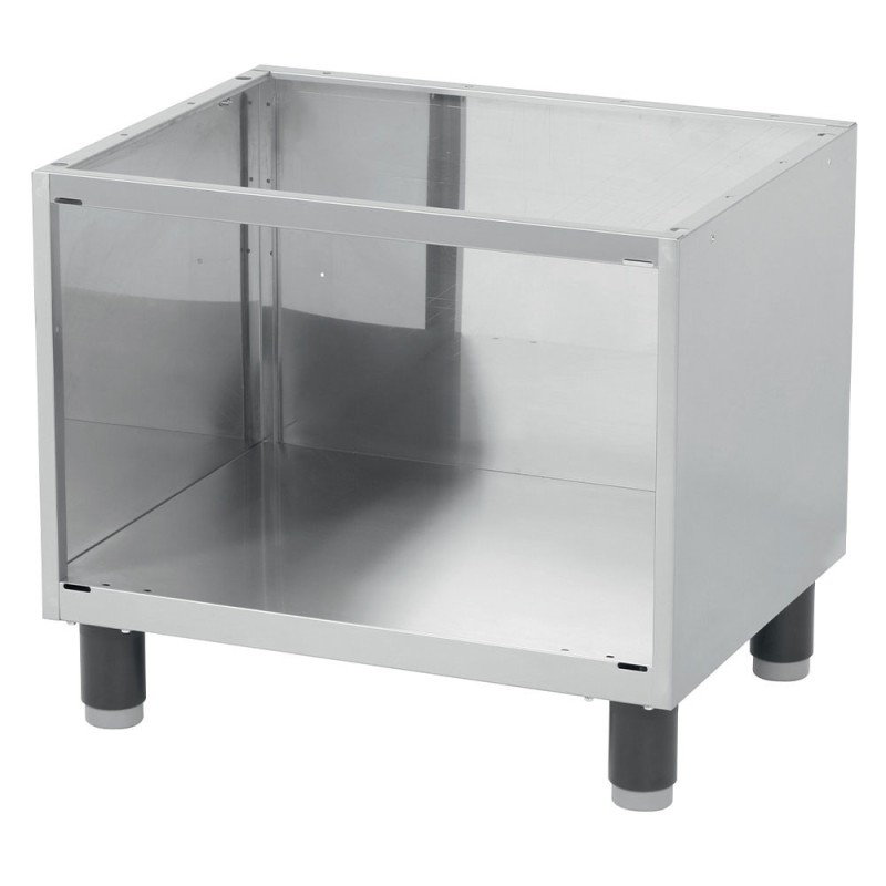 DIAMOND - Meuble support inox 660 mm (sans portes)