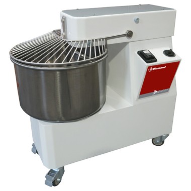 DIAMOND - Pétrin à spirale 22 litres 2 vitesses sur roues