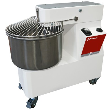 DIAMOND - Pétrin à spirale 33 litres timer sur roues