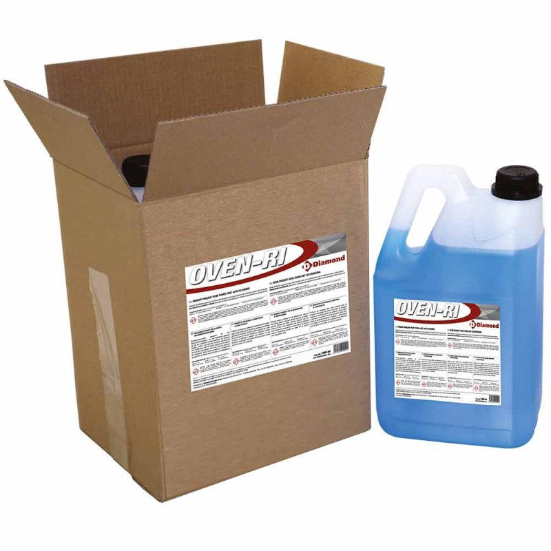DIAMOND - Produit rinçage fours avec auto-cleaning - 2 bd. x 5 kg