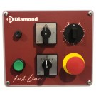 DIAMOND - Pétrins à  fourche 60 kg