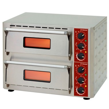 DIAMOND - Four électrique pizzas 2 chambres ( 3 + 3 kw )