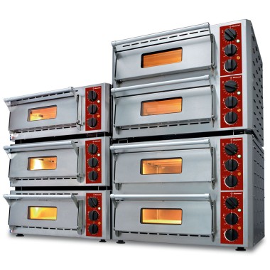 DIAMOND - Four électrique pizzas 2 chambres ( 3 + 3 kw )