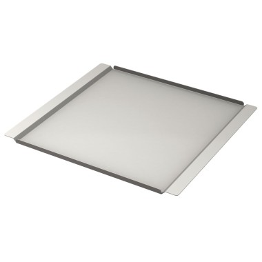 DIAMOND - Platine en acier inox 460x340 mm