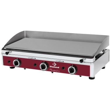 DIAMOND - Plaque de cuisson lisse gaz 820 x 510 x 305mm