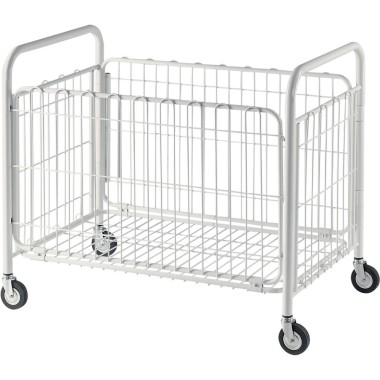 DIAMOND - Panier à linge sur roues pliant