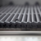 DIAMOND - Grill pierre de lave 1 / 2 module grille en fonte