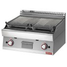 DIAMOND - Grill pierre de lave 1 / 1 module grille en fonte