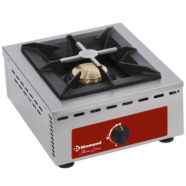 DIAMOND - Réchaud de table 1 feu vif (7 kw)