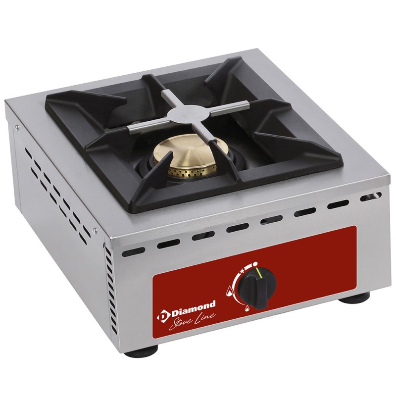 DIAMOND - Réchaud de table 1 feu vif (7 kw)