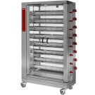 DIAMOND - Rôtissoire gaz 8 broches ( 48 poulets )