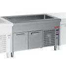 DIAMOND - Elément cuve réfrigérée sur armoire 4 x GN