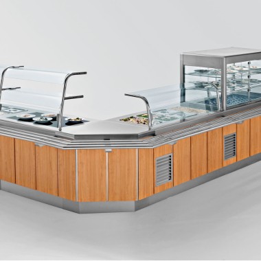 DIAMOND - Elément cuve réfrigerée sur meuble 4 x GN 1/1