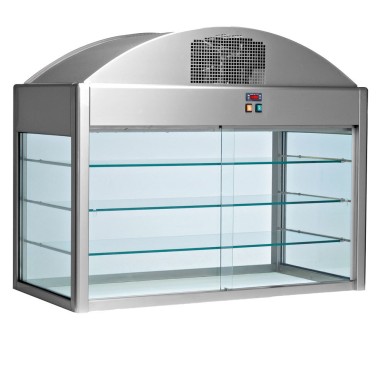 DIAMOND - Vitrine réfrigérée indépendante  avec fond