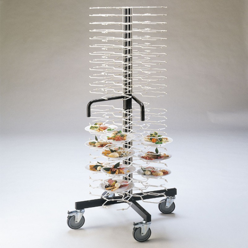 DIAMOND - Chariot pour 96 assiettes  180 - 240mm  / 65 mm
