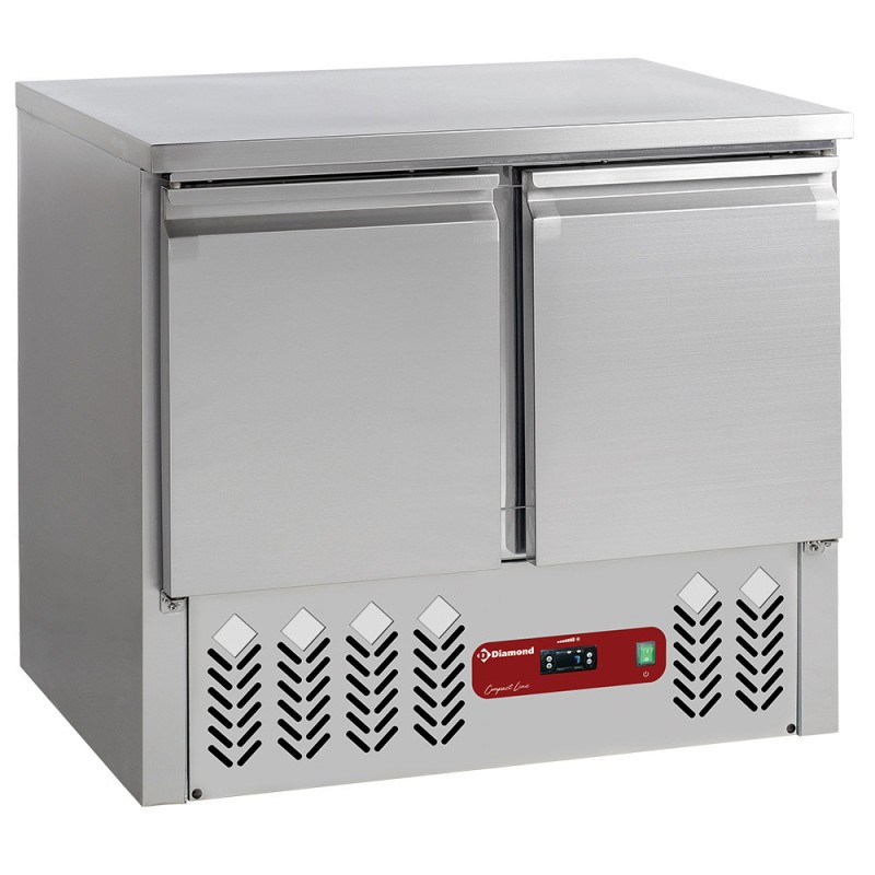 DIAMOND - Table de congélation compact - 2 portes GN