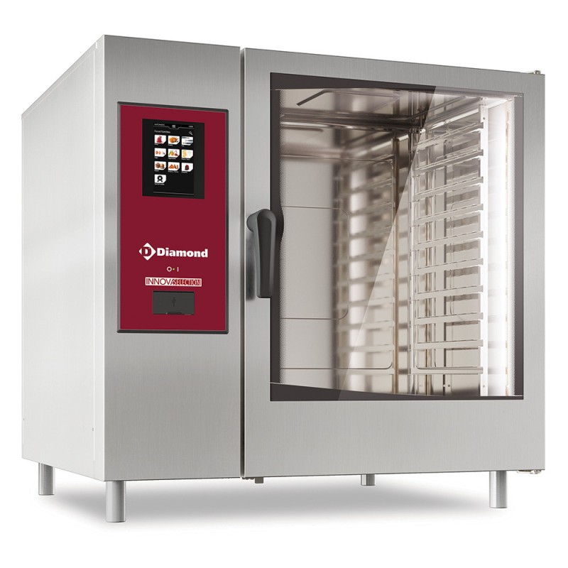 DIAMOND - Four électrique touch vapeur  / convection 10 xGN