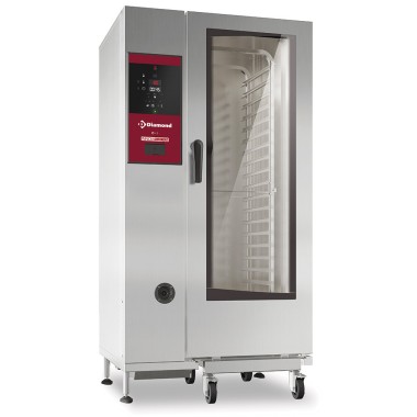 DIAMOND - Four gaz vapeur boiler et convection 20 GN