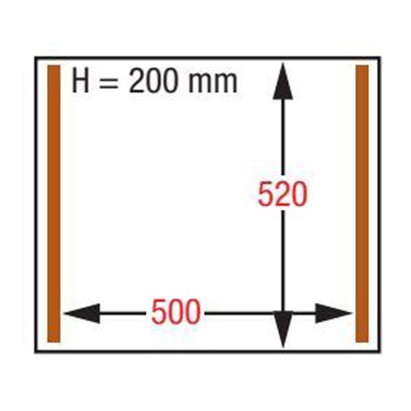 DIAMOND - Machine sous-vide 500 x 520 x h 200 mm - écran LCD