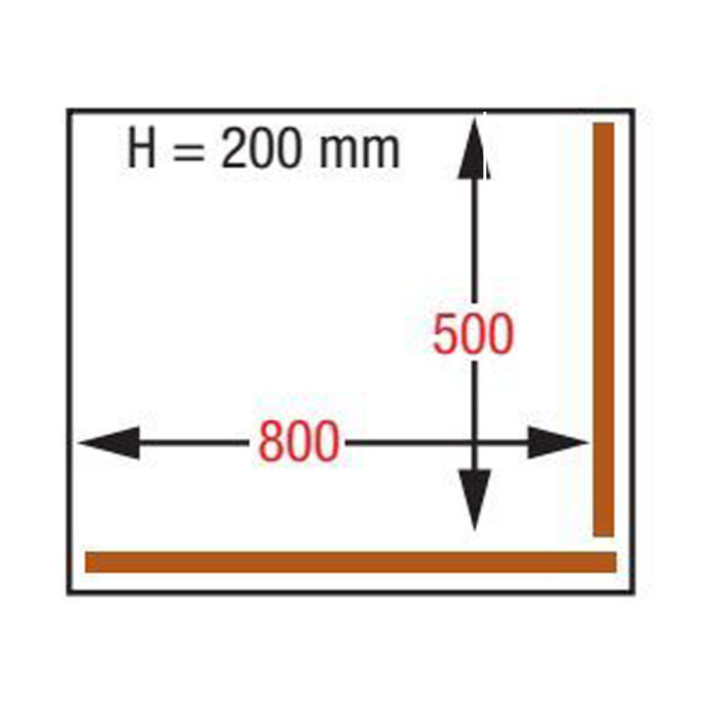 DIAMOND - Machine sous - vide 800 x 500 x h 200 mm écran LCD