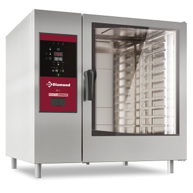 DIAMOND - Four élec. vapeur directe + convection 10 x GN