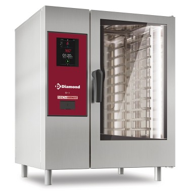 DIAMOND - Four électrique  touch vapeur directe - convection 10 x GN