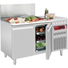 DIAMOND - Table réfrigérée 2 portes GN  avec salade GN