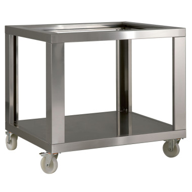 DIAMOND - Support inox ld8 / 35 - n - à roues et 2 freins