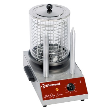 DIAMOND - Chauffe saucisses électrique 2 plots