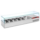 DIAMOND - Structure réfrigérée GN 6 x 1/3 et vitre droite