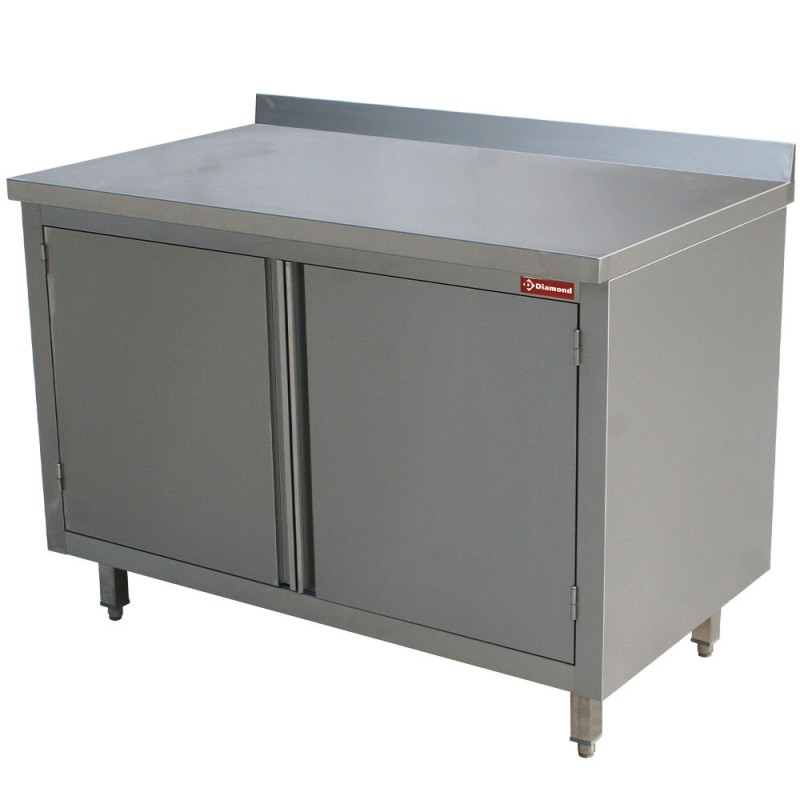 DIAMOND - Table armoire neutre portes battantes