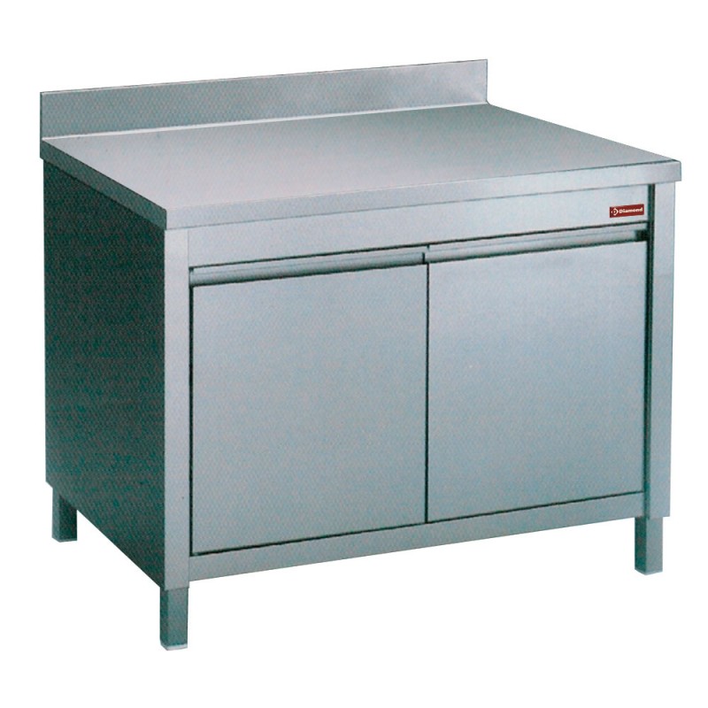 DIAMOND - Table sur armoire 2 portes battantes + ba  