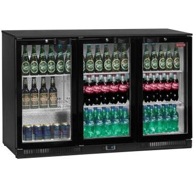 DIAMOND - Refroidisseur de bouteilles back bar 3 portes
