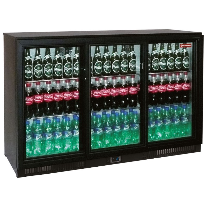 DIAMOND - Refroidisseur de bouteilles 3 portes couliss.