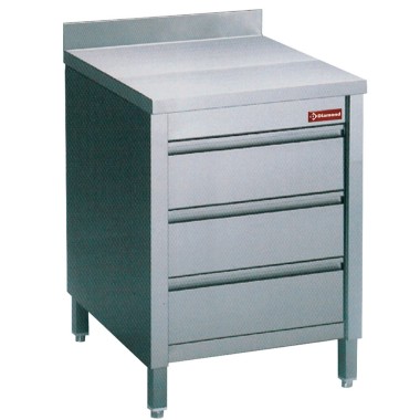 DIAMOND - Table sur armoire GN à tiroirs